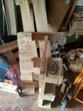 chutes de palettes