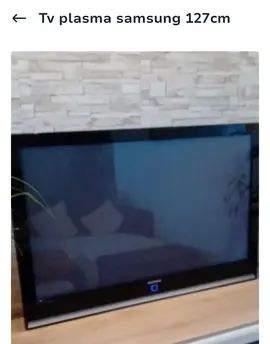 tv plasma 127cm pas d image