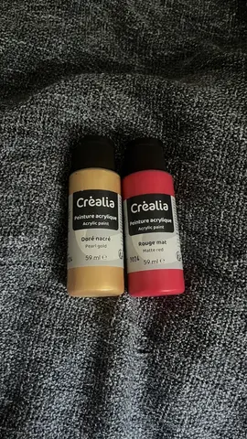 Lot de deux tubes de peinture