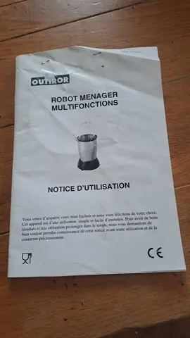 notice appareil robot multiror