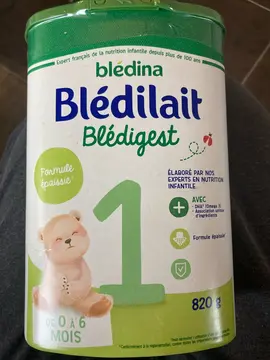Lait bébé 0 a 6 mois