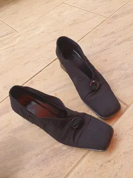 chaussure à talon noire femme