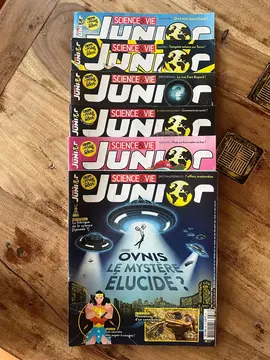 6 magasines Science et Vie Junior