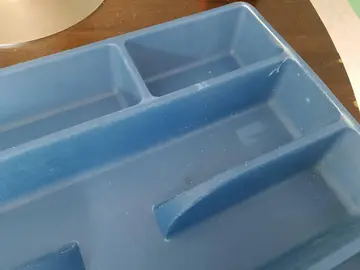 range couverts bleu