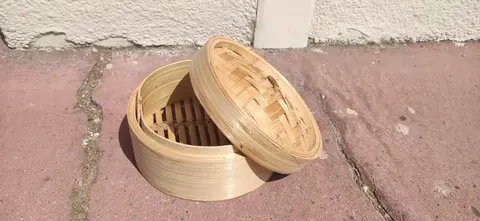 panier vapeur en bambou