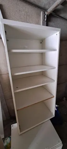 Meuble besta blanc avec porte