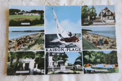 Carte postale ancienne KAIRON-PLAGE (Manche)