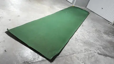 Tapis rouleau gazon pelouse herbe synthétique