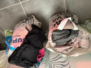 sacs de vêtements