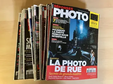Lot de 13 numéros du magazine RÉPONSES PHOTO