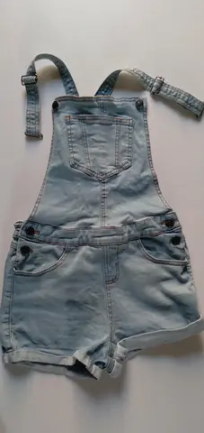 salopette short taille 12 ans