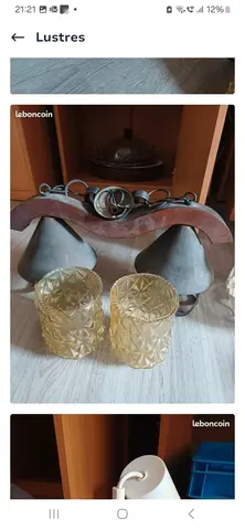 lustres et appliques