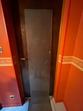 paroi de verre dépoli