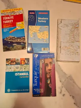 carte et guides de la Turquie
