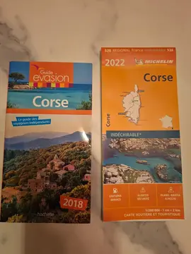 guide / carte Corse