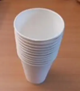 Verres en carton