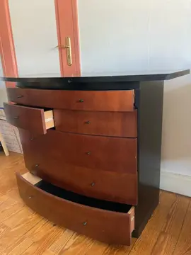 commode en bois