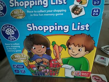 shopping list
