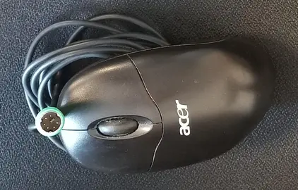 Souris filaire, connecteur mini-din (PS/2)