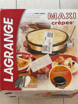 crêpière électrique