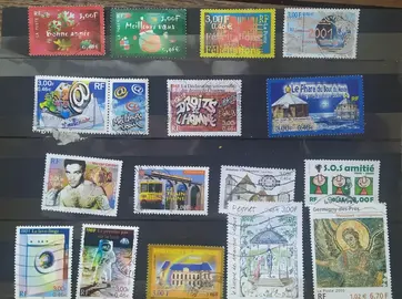 timbres français lot 21, année 2000