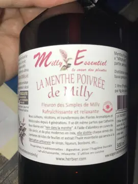 Flacon neuf non entamé Hydrolat menthe