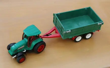 petit tracteur enfant avec remorque