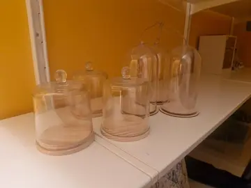 cloches en verre
