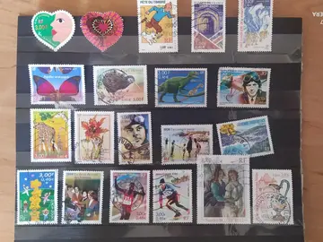 timbres français, lot 22, année 2000 (suite)