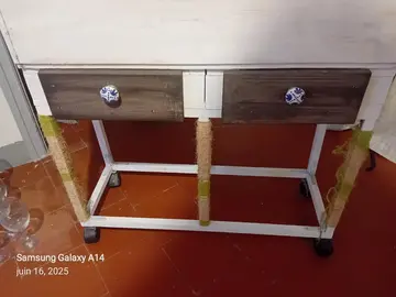 meuble roulette jardinière