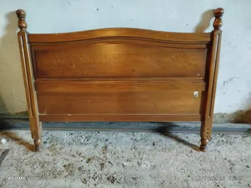Tête de lit et bout de lit en chêne massif largeur 150 cms pour matelas et sommier 140
