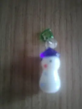 pendentif bonhomme de neige