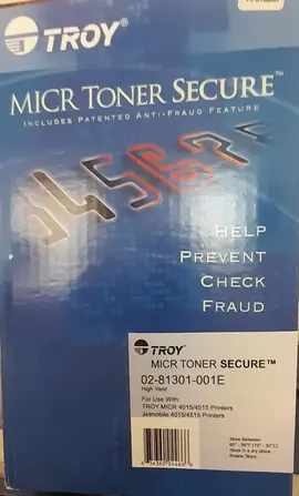 Cartouches micr toner Secure