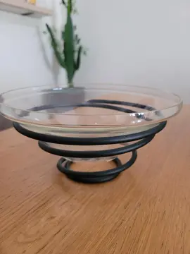 coupe verre et fer 21 cm diamètre