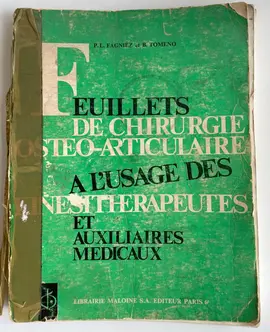 Feuillets de chirurgie ostéo articulaire