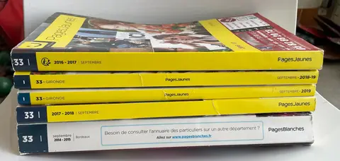 Pages jaunes Pages blanches Annuaires