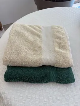 2 Draps de bain