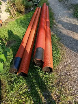 Lot de tuyau pour drain