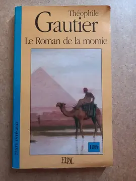 livre le roman de la momie
