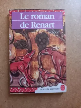 livre. Le roman de rénart