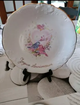 assiette décorative