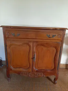 Petit meuble TV merisier