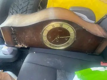 horloge bois ancienne
