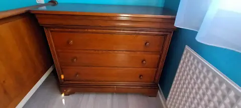 Chambre en chêne massif 1 personne