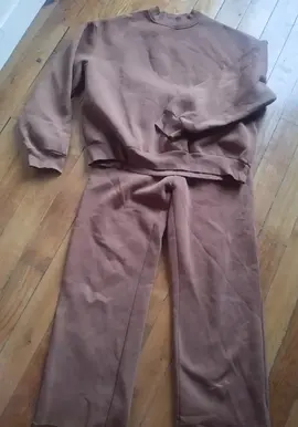 ensemble hiver marron TU