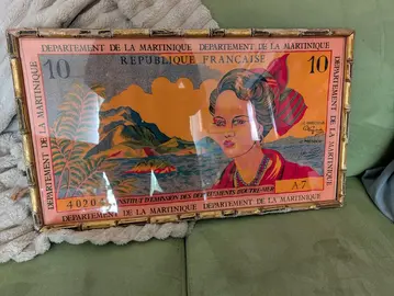 Cadre à l'effigie de la Martinique