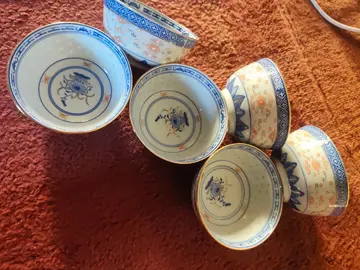6 bols chinois