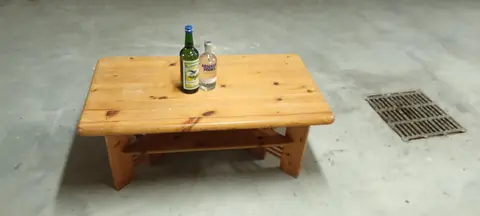 table basse bois