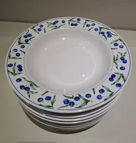 lot de 11 assiettes creuses