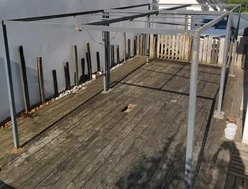 2 pergola 3m x 3m